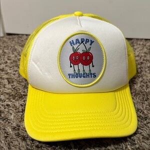 American Eagle Yellow Trucker Hat NWOT